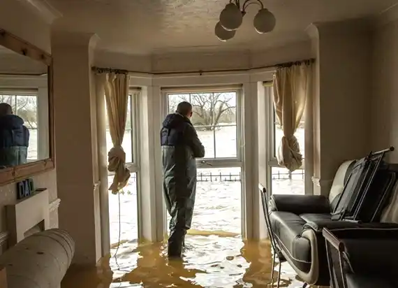 water damage restoration service Manito